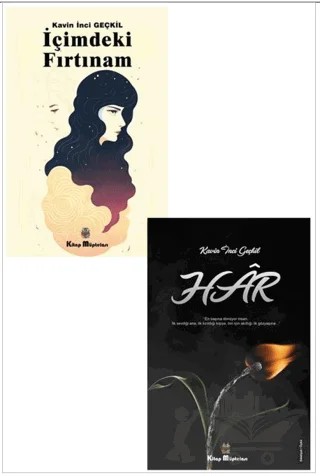 Kavin İnci Geçkil Roman Seti (2 Kitap) – Kavin İnci Geçkil – Kitap Müptelası Yayınları kitap kapağı