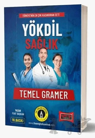 YÖKDİL Sağlık Temel Gramer Konu Anlatımı – Fuat Başkan – Yargı Yayınevi kitap kapağı
