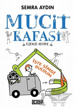 Mucit Kafası - İşte Şimdi Buldum – Semra Aydın – Acayip Kitaplar kitap kapağı