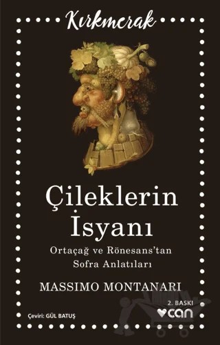 Çileklerin İsyanı – Massimo Montanari – Can Yayınları kitap kapağı