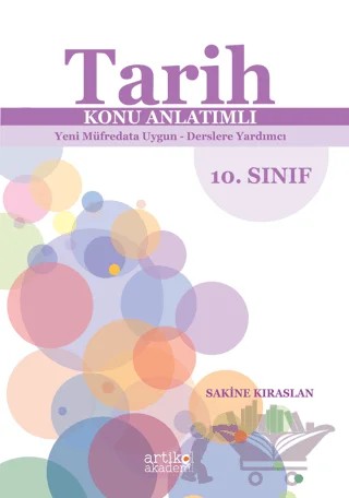Tarih Konu Anlatımlı Yeni Müfredata Uygun - Derslere Yardımcı 10. Sınıf – Sakine Kıraslan – Artikel Akademi kitap kapağı