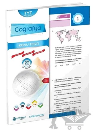 TYT Coğrafya Konu Testi – Kolektif – Doğru Orantı Yayınları kitap kapağı
