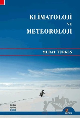 Klimatoloji ve Meteoroloji – Murat Türkeş – Kriter Yayınları kitap kapağı