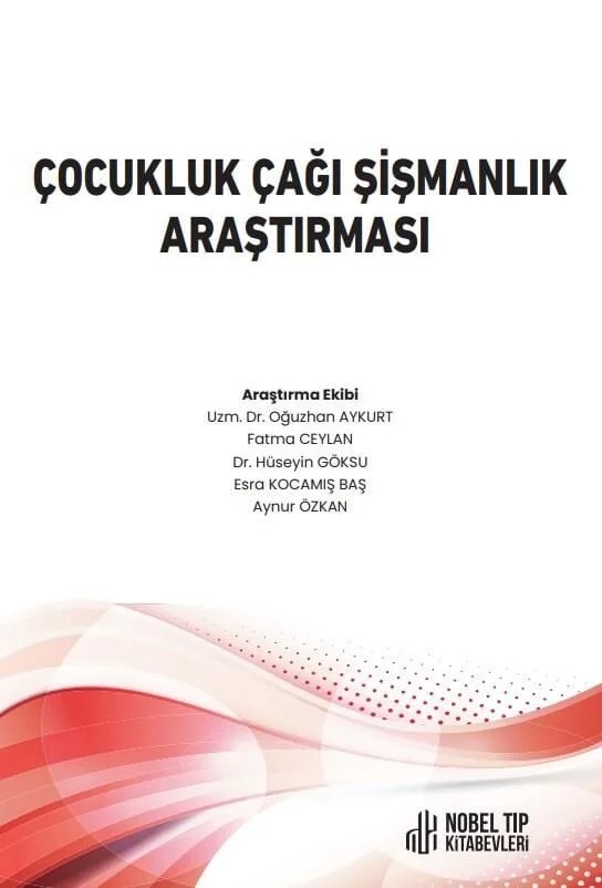 Çocukluk Çağı Şişmanlık Araştırması – Nobel Tıp Kitabevleri kitap kapağı