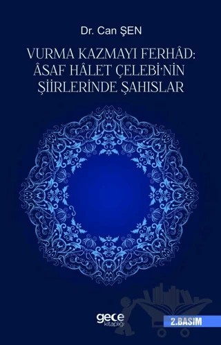 Vurma Kazmayı Ferhad: Asaf Halet Çelebi'nin Şiirlerinde Şahıslar – Can Şen – Gece Kitaplığı kitap kapağı