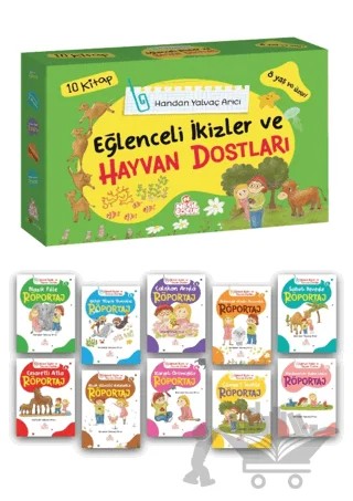 Eğlenceli İkizler ve Hayvan Dostları – Handan Yalvaç Arıcı – Nesil Çocuk Yayınları kitap kapağı