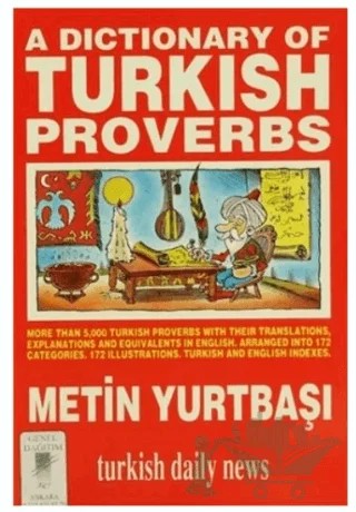 A Dictionary of Turkish Proverbs – Metin Yurtbaşı – Özdemir Yayıncılık kitap kapağı