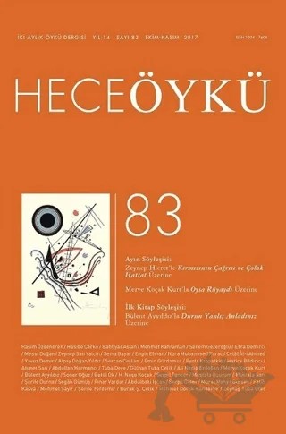 Hece Öykü Dergisi Sayı: 83 – Hece Dergisi kitap kapağı