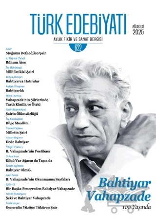 Türk Edebiyatı Aylık Fikir ve Sanat Dergisi Sayı: 622 Ağustos 2025 – Türk Edebiyatı Dergisi kitap kapağı