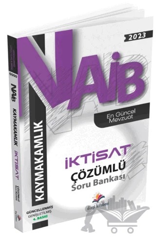 NAİB Kaymakamlık İktisat Çözümlü Soru Bankası – Mehmet Kablama – Dizgi Kitap kitap kapağı