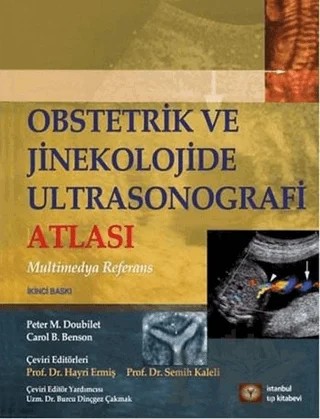 Obstetrik ve Jinekolojide Ultrasonografi Atlası – Carol B. Benson, Peter M. Doubilet – İstanbul Tıp Kitabevi kitap kapağı