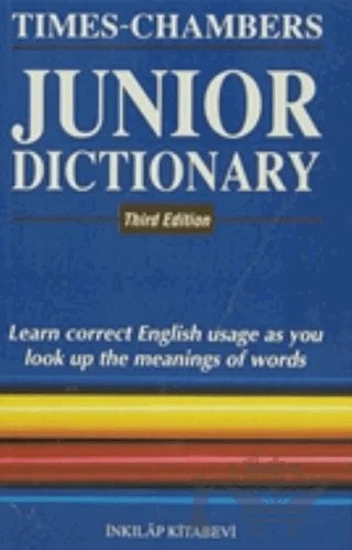 Times-Chambers Junior Dictionary – M. A. Seaton – İnkılap Kitabevi kitap kapağı