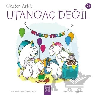 Gaston Artık Utangaç Değil - Gaston'un Duyguları – Aurelie Chien Chow Chine – 1001 Çiçek Kitaplar kitap kapağı