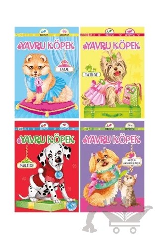 Yavru Köpek Seti (4 Kitap Takım) – Kolektif – Koloni Çocuk kitap kapağı