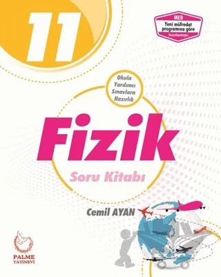 Palme 11. Sınıf Fizik Soru Kitabı – Cemil Ayan – Palme Yayınları kitap kapağı