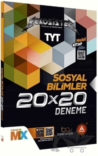 YKS TYT Sosyal Bilimler Bekosistem 20x20 Deneme Video Çözümlü – Kolektif – A Yayınları kitap kapağı