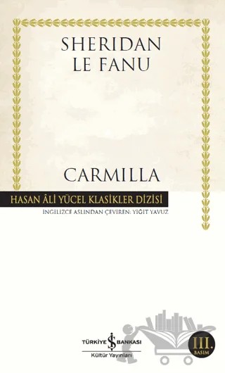 Carmilla – Sheridan Le Fanu – İş Bankası Kültür Yayınları kitap kapağı