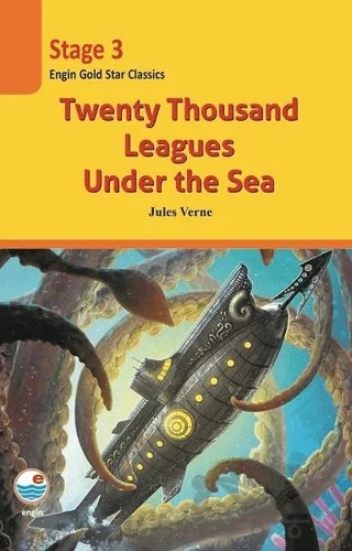 Twenty Thousand Leagues Under The Sea (Cd'li) - Stage 3 – Jules Verne – Engin Yayınevi kitap kapağı