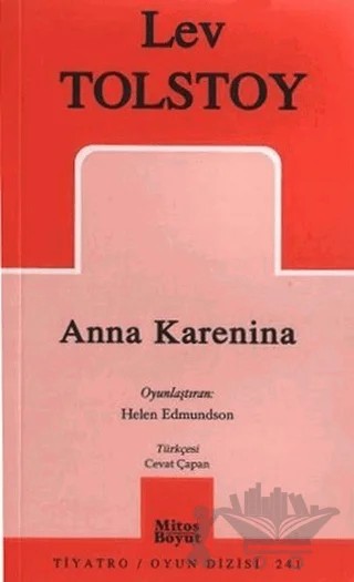 Anna Karenina – Lev Nikolayeviç Tolstoy – Mitos Boyut Yayınları kitap kapağı