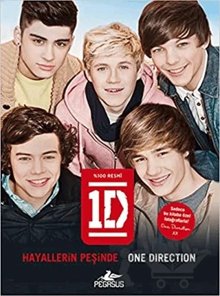 Hayallerin Peşinde – One Direction – Pegasus Yayınları kitap kapağı