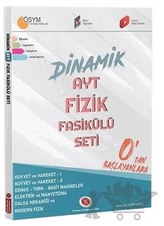 Dinamik AYT Fizik Seti – Mehmet Karaağaç – Karaağaç Yayıncılık kitap kapağı