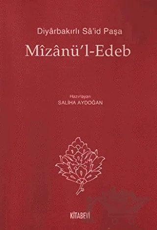 Mizanü’l - Edeb – Said Paşa – Kitabevi Yayınları kitap kapağı