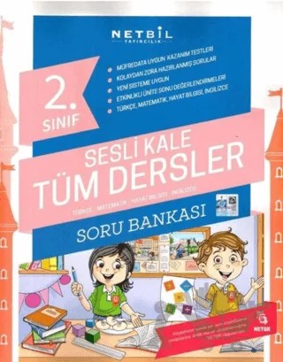 2. Sınıf Tüm Dersler Sesli Kale Soru Bankası – Kolektif – Netbil Yayıncılık kitap kapağı