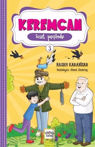 Keremcan İcat Peşinde – Hasan Karahisar – Nar Genç kitap kapağı