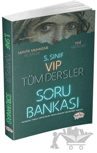 5. Sınıf Vip Tüm Dersler Soru Bankası – Kolektif – Editör Yayınevi kitap kapağı