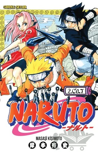 Naruto 2. Cilt – Masaşi Kişimoto – Gerekli Şeyler Yayıncılık kitap kapağı