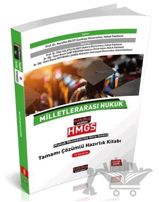 HMGS Milletlerarası Hukuk Tamamı Çözümlü Hazırlık Kitabı – Kolektif – Savaş Yayınevi kitap kapağı