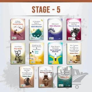 İngilizce Hikaye Kitabı Seti Stage - 5 (11 Adet) – Thomas Hardy, Edith Wharton, May Alcott, Zane Grey, Robert Barr, Harry Stillwell Edwards, Richard Harding Davis – Gece Kitaplığı kitap kapağı