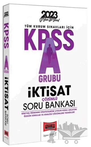2023 KPSS A Grubu İktisat Tamamı Çözümlü Soru Bankası – Kolektif – Yargı Yayınevi kitap kapağı