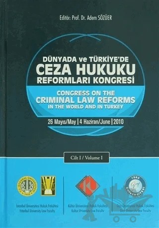 Dünyada ve Türkiye'de Ceza Hukuku Reformları Kongresi (2 Cilt) – Kolektif – On İki Levha Yayınları kitap kapağı