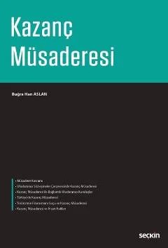 Kazanç Müsaderesi – Buğra Han Aslan – Seçkin Yayıncılık kitap kapağı