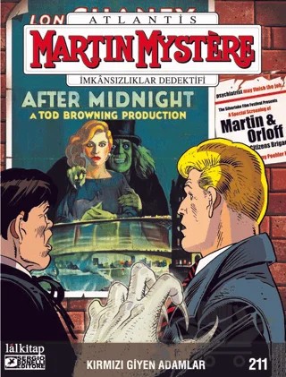 Martin Mystere Sayı 211 - Kırmızı Giyen Adamlar – Davide Barzi – Lal Kitap kitap kapağı