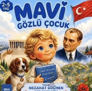 Mavi Gözlü Çocuk – Nezahat Göçmen – Gece Kitaplığı kitap kapağı
