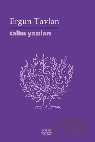 Talim Yazıları – Ergun Tavlan – Everest Yayınları kitap kapağı