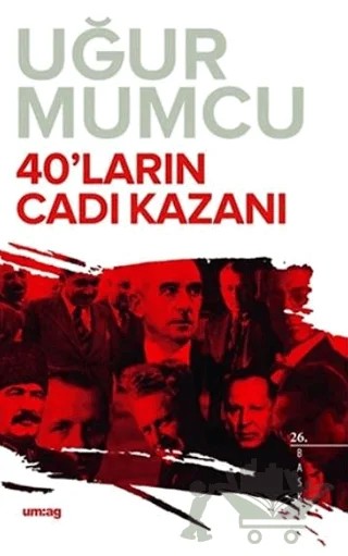 40’ların Cadı Kazanı – Uğur Mumcu – um:ag Yayınları kitap kapağı