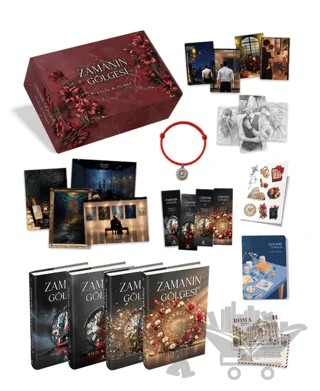 Zamanın Gölgesi Serisi (Hediyeli Kutulu Set) – Eylül B. Yılmaz – Pukka Yayınları kitap kapağı