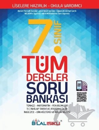 7. Sınıf Tüm Dersler Soru Bankası – Kolektif – Bilal Işıklı Yayınları kitap kapağı