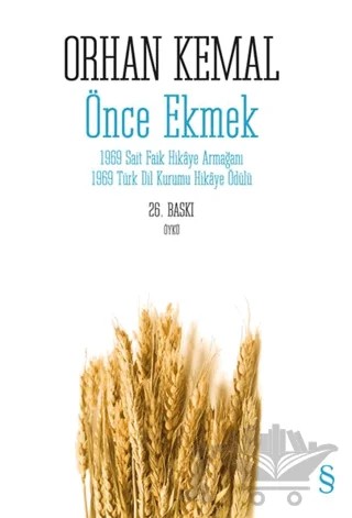 Önce Ekmek – Orhan Kemal – Everest Yayınları kitap kapağı