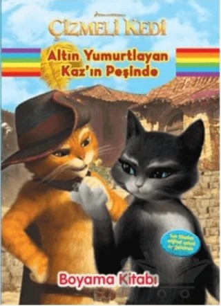 Çizmeli Kedi - Altın Yumurtlayan Kaz’ın Peşinde – Kolektif – Doğan Egmont Yayıncılık kitap kapağı