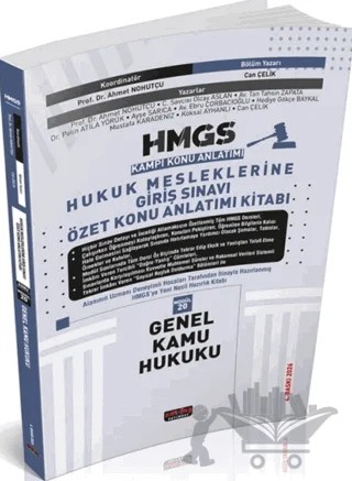 2026 HMGS Genel Kamu Hukuku Özet Konu Anlatımı – Kolektif – Savaş Yayınevi kitap kapağı