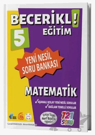 5. Sınıf Becerikli Eğitim Matematik Yeni Nesil Soru Bankası – Kolektif – Fenomen Yayınları kitap kapağı