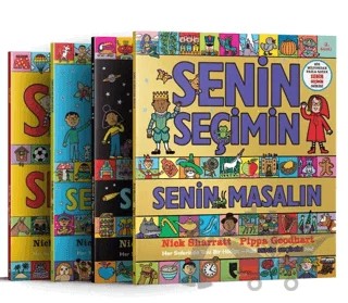 Senin Seçimin Seti (4 Kitap) – Nick Sharratt, Pippa Goodhart – Domingo Yayınevi kitap kapağı