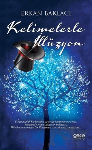 Kelimelerle İllüzyon – Erkan Baklacı – Gece Kitaplığı kitap kapağı
