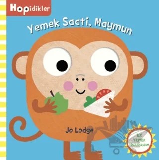 Yemek Saati, Maymun – Jo Lodge – Beta Kids kitap kapağı