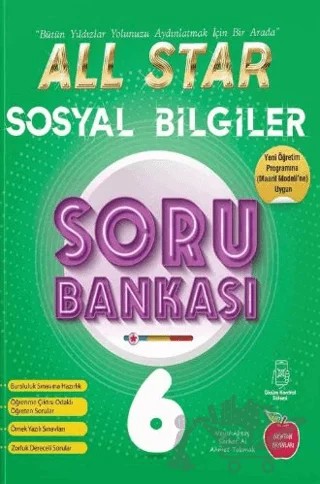 Newton 6.Sınıf All Star Sosyal Bilgiler Soru Bankası – Veysi Aktaş, Serhat Al, Ahmet Tokmak – Newton Yayınları kitap kapağı