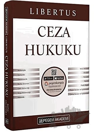 2021 KPSS Libertus Ceza Hukuku – Kolektif – Pegem Akademi Yayıncılık kitap kapağı